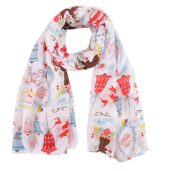 scarves 2021 luxurywomen cashmere scarf christmas children boys girls cartoon belt elk print accessory long lady shawls cashme, Blue;gray